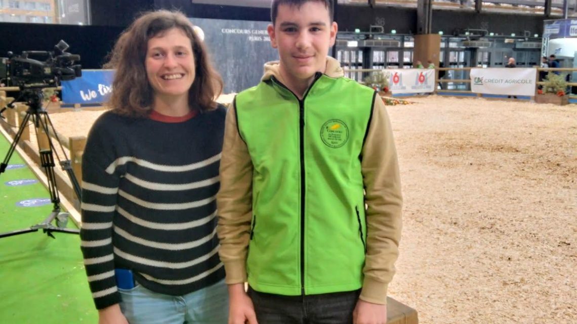 Un élève de la MFR au salon international de l’agriculture