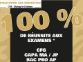 Résultats aux examens 2025