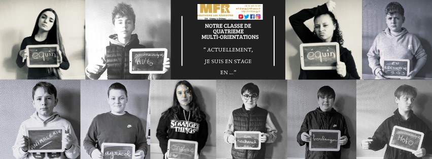 Les élèves de 4ème multi-orientation