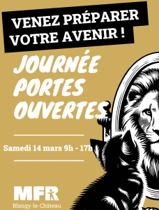 Portes ouvertes le samedi 14 mars