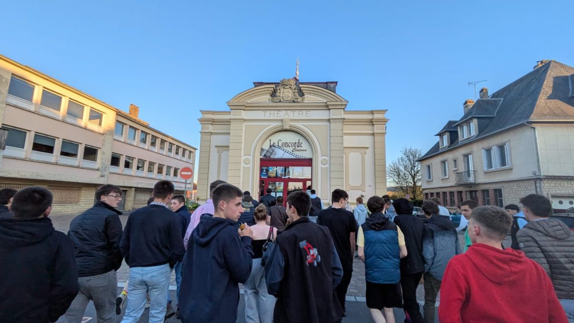 Les élèves au cinéma