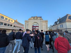 Les élèves au cinéma