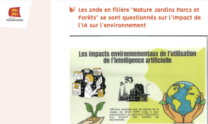 Impact environnemental de l’utilisation de l’IA